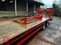 HERBST 24' TWIN AXLE LOW LOADING TRAILER - 17