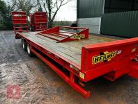 HERBST 24' TWIN AXLE LOW LOADING TRAILER - 40