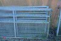 5 X HD GALVANISED SHEEP BARRIERS (7) - 4