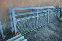 5 X HD GALVANISED SHEEP BARRIERS (7) - 8