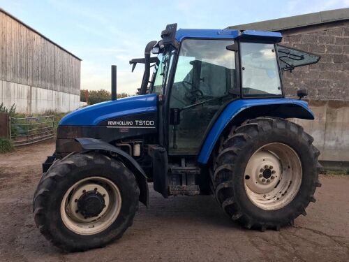 2002 NEW HOLLAND TS100 4WD TRACTOR
