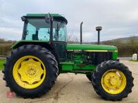 1989 JOHN DEERE 3050 4WD TRACTOR - 4