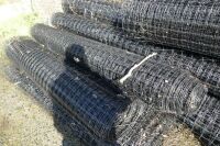 11 PART ROLLS OF PLASTIC DEER NETTING - 6