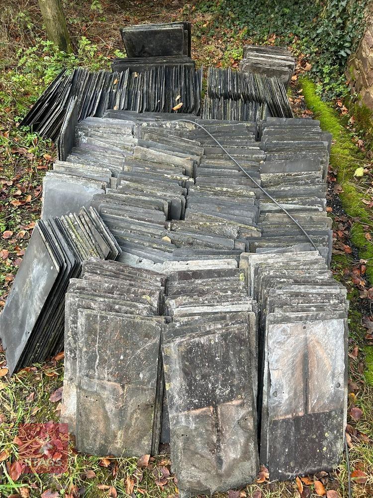 LARGE QUANITY OF USED ROOF SLATE