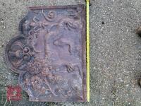 CAST IRON FIRE GATE - 3