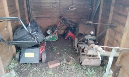 SELECTION OF LAWNMOWERS (S/R)