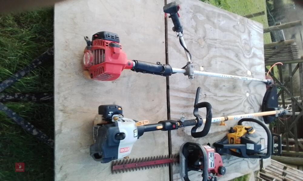 STRIMMERS, CHAINSAW & HEDGE CUTTER (S/R)