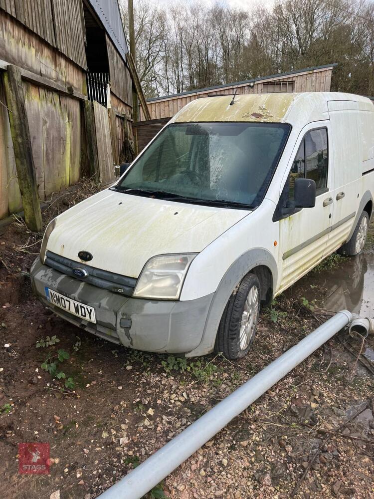 2007 FORD TRANSIT CONNECT VAN