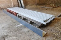 16 - 9' X 2' GALV TIN SHEETS - 2