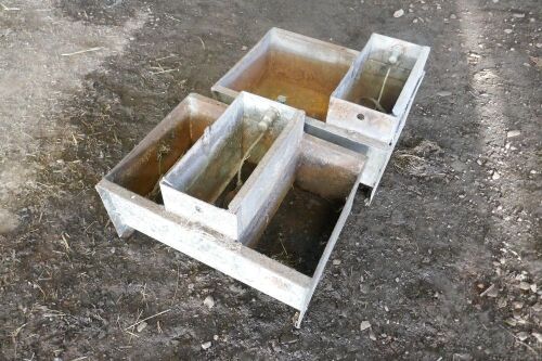 2 WATER TROUGHS