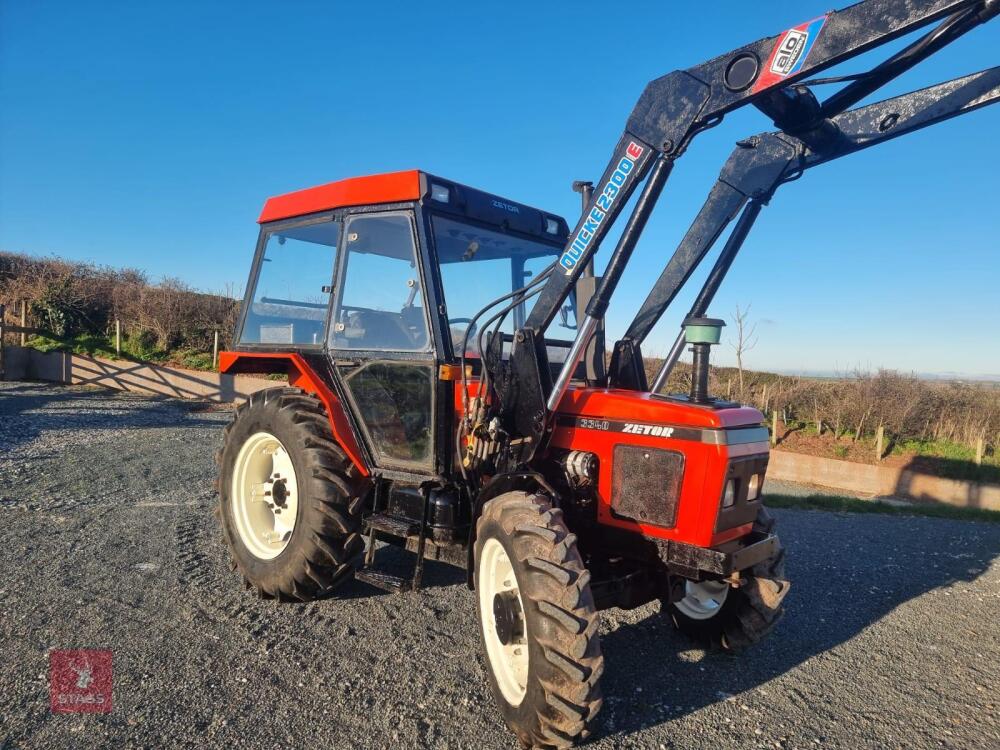 1995 ZETOR 3340 4WD TRACTOR