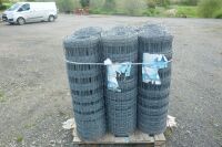 6 ROLLS OF 100M CATTLE STOCK WIRE - 3