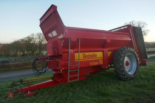 2021 TEAGLE TITAN 10 FYM SPREADER