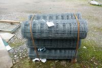 6 ROLLS OF 100M CATTLE STOCK WIRE - 6