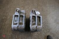 2 METAL JERRY CANS - 3
