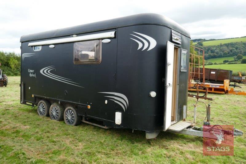 EQUITREK 17 TRI-AXLE HORSE/BIKE TRAILER