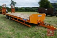 2009 CHIEFTAIN 24' TWIN TANDEM AXLE LOW LOADER TRAILER - 3