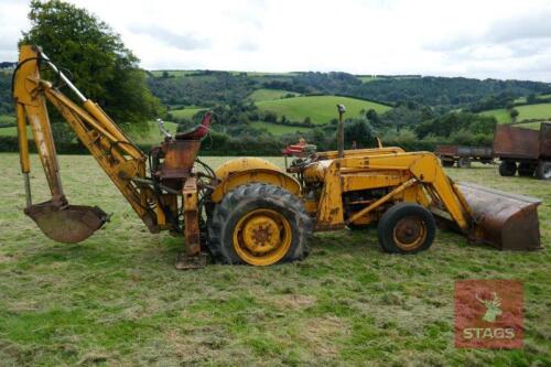 MASSEY FERGUSON 35 3 CYL INDUSTRIAL TRACTOR C/W FRONT LOADER