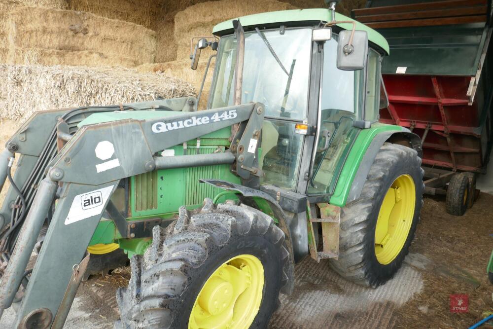 JOHN DEERE 6310SE 4WD TRACTOR C W QUICKE 445 LOADER