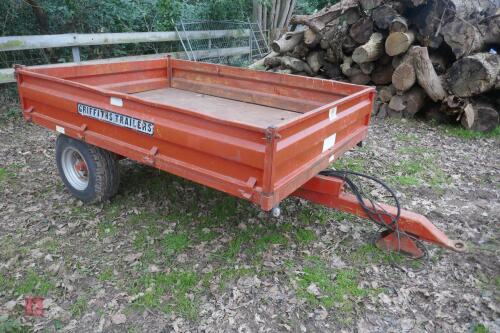 2001 GRIFFITHS GDS 3.5 TIPPING TRAILER