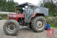 1990 MASSEY FERGUSON 375 12/12 4WD TRACTOR - 5