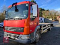 2008 DAF LF45 140 20' BEAVERTAIL LORRY - 2