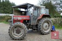 1990 MASSEY FERGUSON 375 12/12 4WD TRACTOR - 7