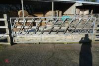 14' HEAVY DUTY CATTLE FEED BARRIER