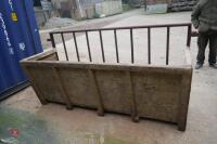 8' FEED BARRIER & TROUGH - 3