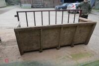 8' FEED BARRIER & TROUGH - 4