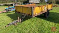 WEEKS SINGLE AXLE HYD TIPPING TRAILER