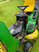 2017 JOHN DEERE X155R RIDE ON MOWER - 3