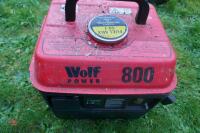 WOLF POWER 800 PETROL GENERATOR - 6