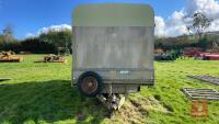 BATESTON TWIN AXLE TRAILER C/W 12' LIVESTOCK CONTAINER - 2