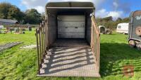 BATESTON TWIN AXLE TRAILER C/W 12' LIVESTOCK CONTAINER - 11