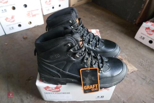 NEW BLACK SIZE 11 WORKBOOTS