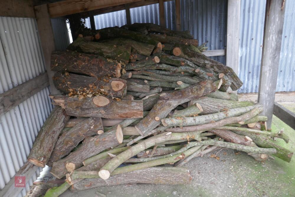 QTY OF UNPROCESSED TIMBER