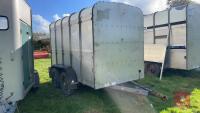 IFOR WILLIAMS 10' LIVESTOCK TRAILER