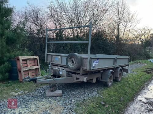 2008 IFOR WILLIAMS TT126 TIPPING TRAILER