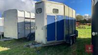 IFOR WILLIAMS HB510R TWIN AXLE HORSE TRAILER - 3