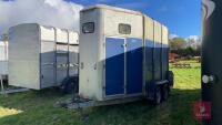 IFOR WILLIAMS HB510R TWIN AXLE HORSE TRAILER - 4