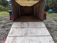 8' X 4' TWIN AXEL LIVESTOCK TRAILER - 9