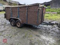 8' X 4' TWIN AXEL LIVESTOCK TRAILER - 10