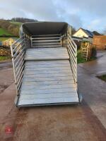 IFOR WILLIAMS DP120 LIVESTOCK TRAILER - 6