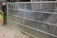 15' GALVANISED MESH GATE - 8