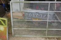 15' GALVANISED MESH GATE - 9