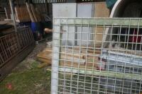 15' GALVANISED MESH GATE - 10