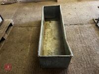 5' GALVANISED FEED TROUGH (74)