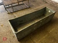 5' GALVANISED FEED TROUGH (74) - 5