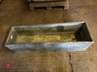 5' GALVANISED FEED TROUGH (74) - 7